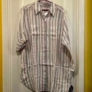 NWT Cover Up Chemise (over Bathing Suit)